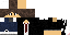 Minecraft skin texture, 64x32 legacy pixels