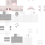 Minecraft skin texture, 64x64 pixels