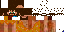 Minecraft skin texture, 64x32 legacy pixels