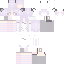 Purple Minecraft skin texture, 64x64 pixels