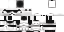 Minecraft skin texture, 64x32 legacy pixels