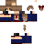 Minecraft skin texture, 64x64 pixels