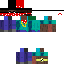 Minecraft skin texture, 64x64 pixels