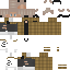 Minecraft skin texture, 64x64 pixels