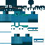 Minecraft skin texture, 64x64 pixels