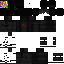Minecraft skin texture, 64x64 pixels