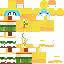 Minecraft skin texture, 64x64 pixels