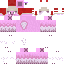 Minecraft skin texture, 64x64 pixels