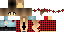 Minecraft skin texture, 64x32 legacy pixels