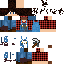 Minecraft skin texture, 64x64 pixels