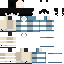 Minecraft skin texture, 64x64 pixels