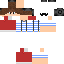Minecraft skin texture, 64x64 pixels