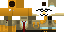 Minecraft skin texture, 64x32 legacy pixels