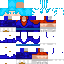 Minecraft skin texture, 64x64 pixels
