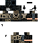 Minecraft skin texture, 64x64 pixels