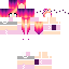 Minecraft skin texture, 64x64 pixels