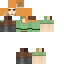 Minecraft skin texture, 64x64 pixels