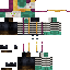 Minecraft skin texture, 64x64 pixels