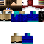Minecraft skin texture, 64x64 pixels