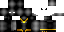 Minecraft skin texture, 64x32 legacy pixels