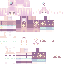 Minecraft skin texture, 64x64 pixels