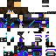 Minecraft skin texture, 64x64 pixels