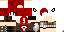 Minecraft skin texture, 64x32 legacy pixels