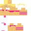 Minecraft skin texture, 64x64 pixels