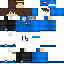 Minecraft skin texture, 64x64 pixels