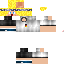 Minecraft skin texture, 64x64 pixels