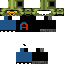 Minecraft skin texture, 64x64 pixels