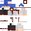 Minecraft skin texture, 64x64 pixels