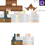 Minecraft skin texture, 64x64 pixels