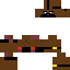 Minecraft skin texture, 64x64 pixels