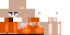 Minecraft skin texture, 64x32 legacy pixels