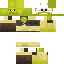 Minecraft skin texture, 64x64 pixels