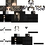 Minecraft skin texture, 64x64 pixels