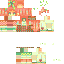 Minecraft skin texture, 64x64 pixels