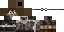 Minecraft skin texture, 64x32 legacy pixels