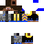 Minecraft skin texture, 64x64 pixels