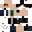 Minecraft skin texture, 64x64 pixels