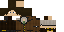 Minecraft skin texture, 64x32 legacy pixels