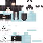 Minecraft skin texture, 64x64 pixels