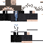 Minecraft skin texture, 64x64 pixels