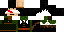 Minecraft skin texture, 64x32 legacy pixels