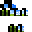Minecraft skin texture, 64x64 pixels