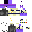 Minecraft skin texture, 64x64 pixels