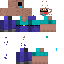 Minecraft skin texture, 64x64 pixels