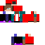Minecraft skin texture, 64x64 pixels