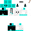 Minecraft skin texture, 64x64 pixels